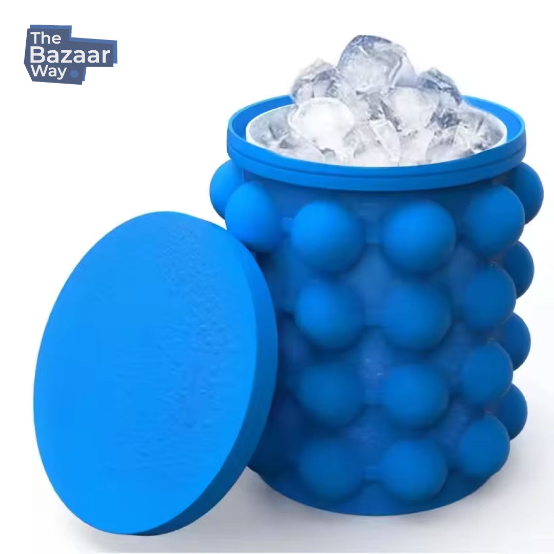 Premium Silicon Ice Bucket – Perfect for Parties & Outdoor Gatherings