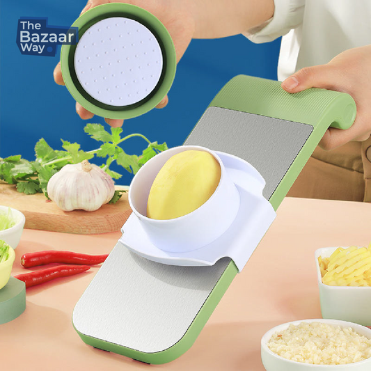 Adjustable Vegetable Slicer – 6-in-1 Multifunctional Cutter