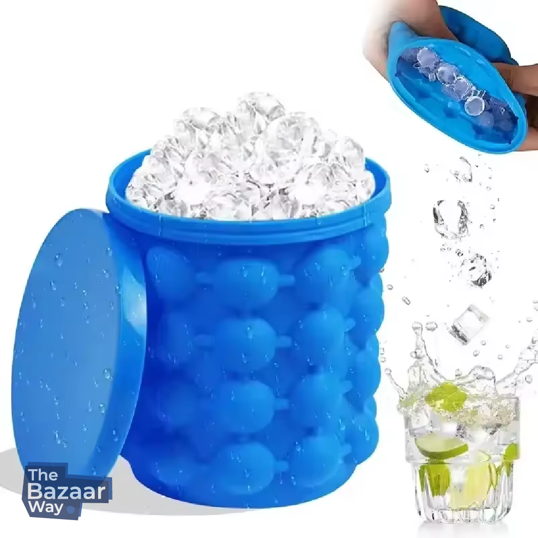 Premium Silicon Ice Bucket – Perfect for Parties & Outdoor Gatherings