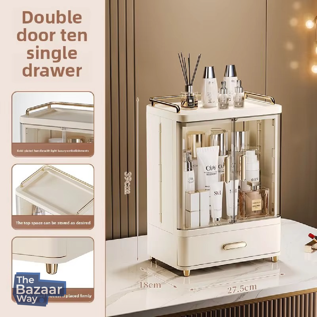 Double-Layer Storage Drawer Organizer