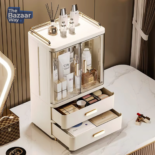 Double-Layer Storage Drawer Organizer