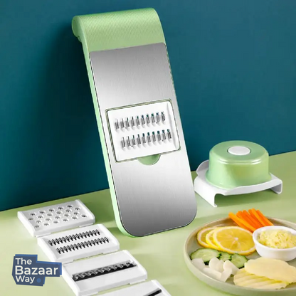 Adjustable Vegetable Slicer – 6-in-1 Multifunctional Cutter
