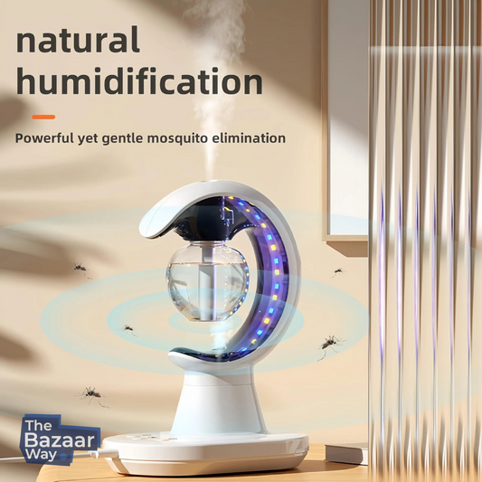 Smart Mosquito Repellent Humidifier – LED Light Aroma Diffuser & Air Purifier for Home & Office