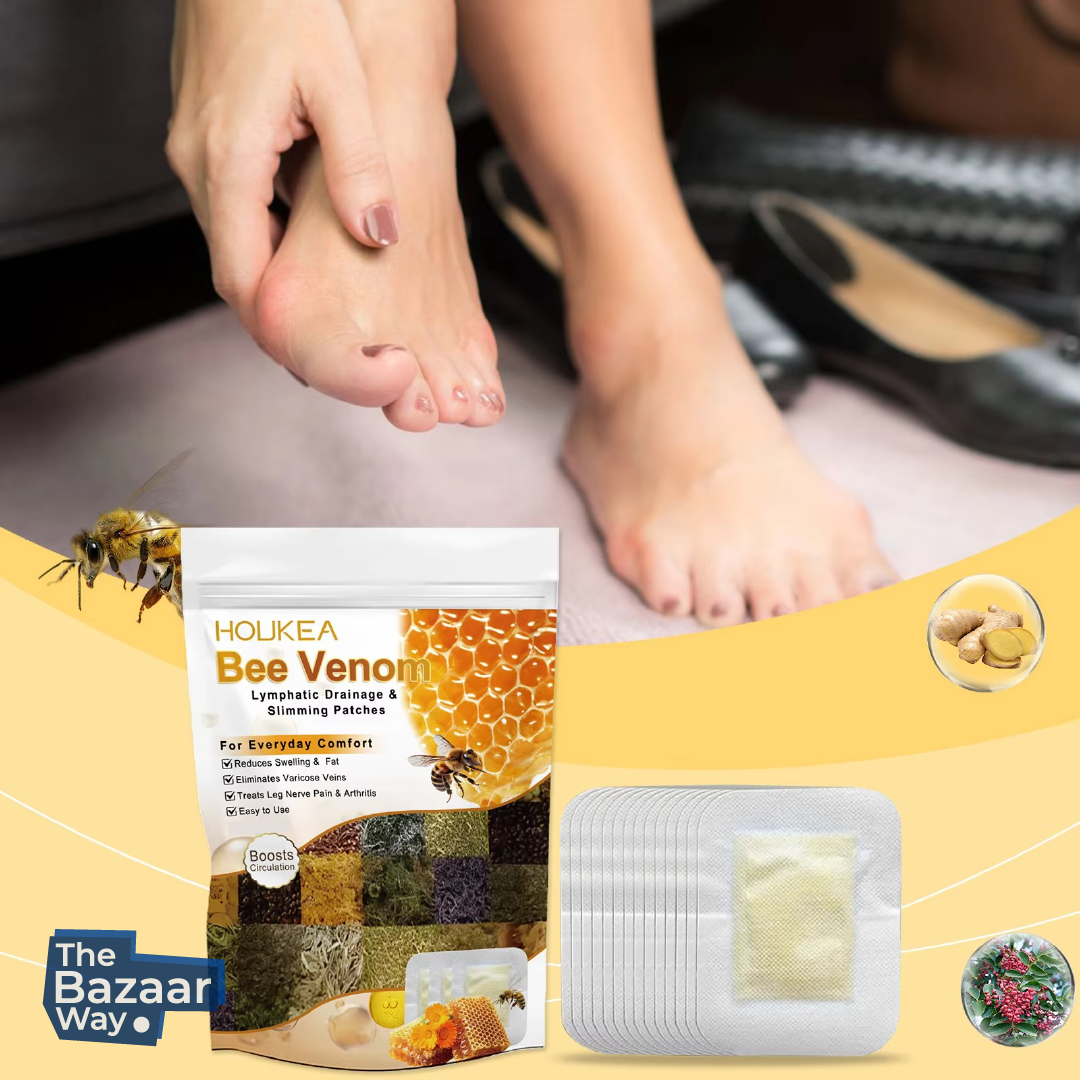 Bee Venom Detox & Slimming Body Patches – Natural Swelling Relief