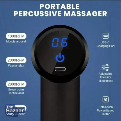 Massage Gun (Deep Tissue Muscle Massager)