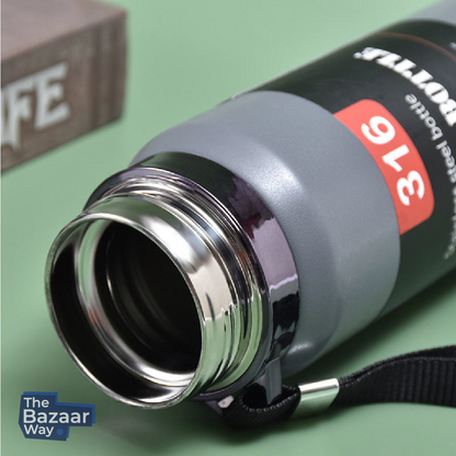 Smart Stainless Steel Sport Bottle with LED Display