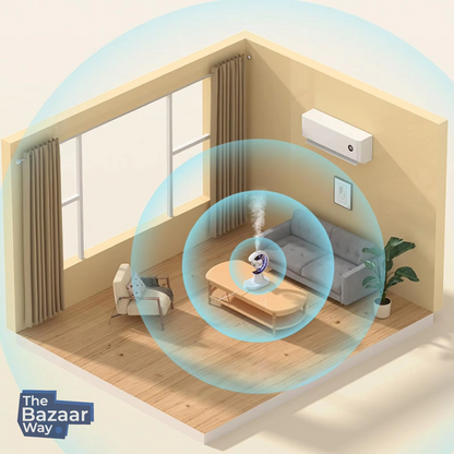 Smart Mosquito Repellent Humidifier – LED Light Aroma Diffuser & Air Purifier for Home & Office