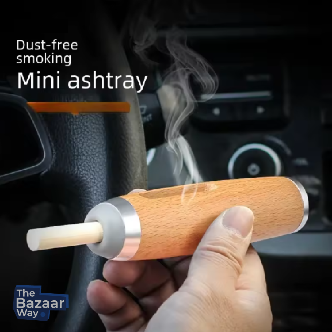 Dust-Free Mini Car Ashtray