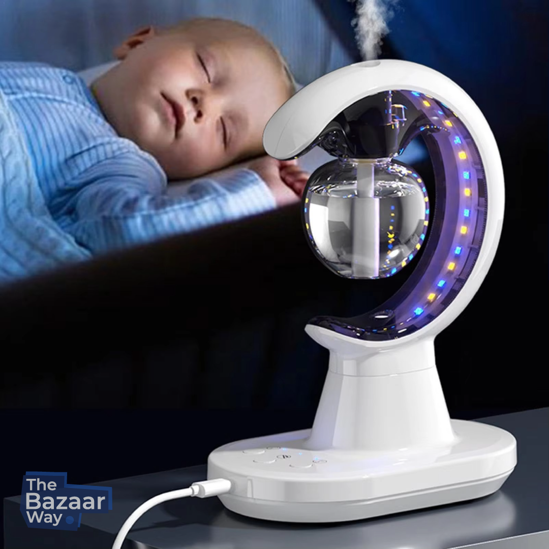 Smart Mosquito Repellent Humidifier – LED Light Aroma Diffuser & Air Purifier for Home & Office